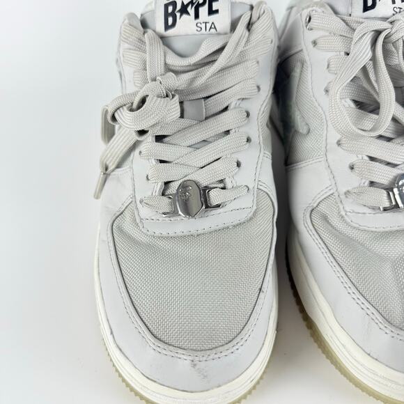 A Bathing Ape BAPE Sta #1 M2 Gray Sneakers Low Men\'s US 9 / UK 8 main image 9